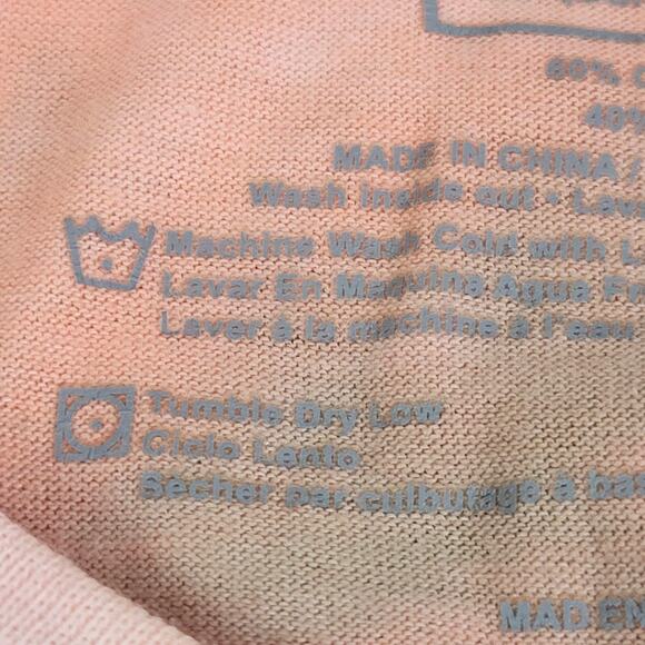 Star Wars Angry Baby Yoda Peach Tie Dye T-Shirt Size 2X - Picture 5 of 6